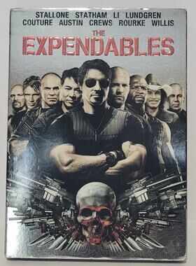 The Expendables (DVD, 2010) Sylvester Stallone Jason Statham Jet Li Region 1